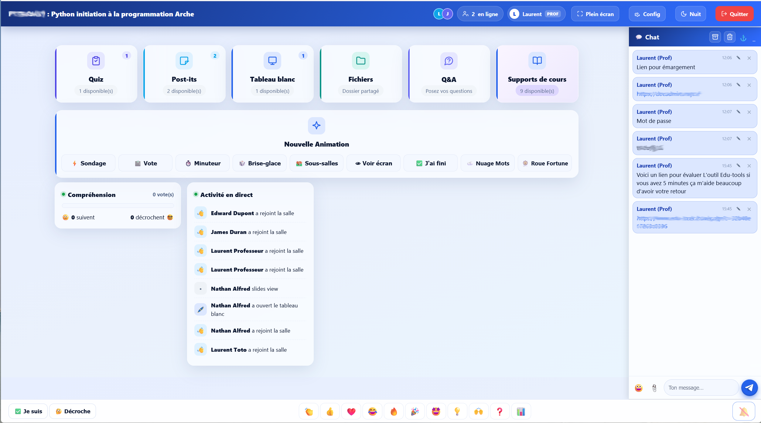 EduTools screenshot
